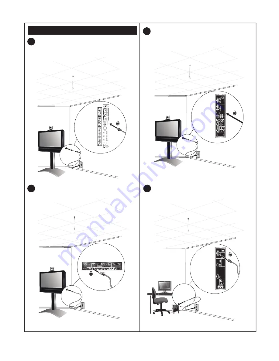 Polycom Wireless Microphone System Setup Sheet Download Page 6