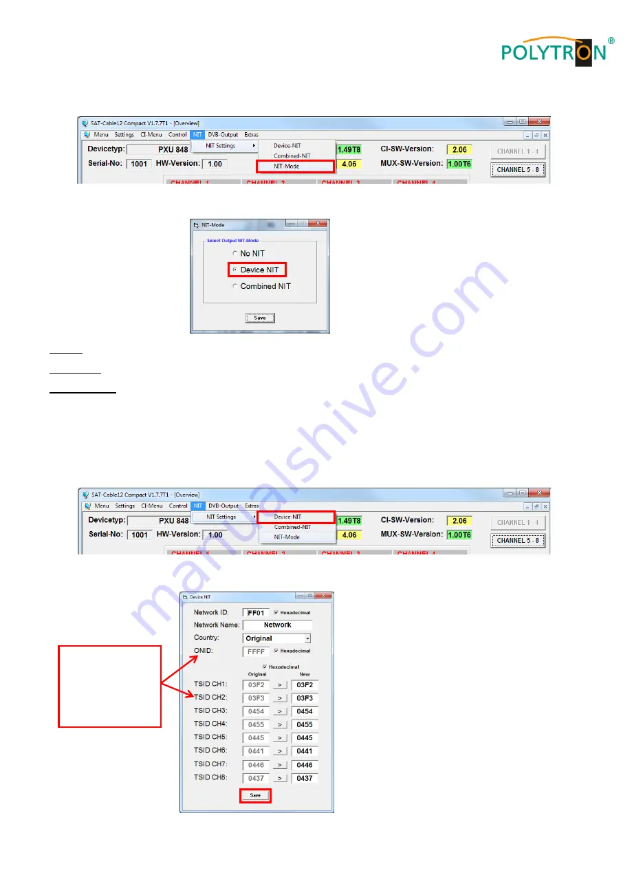 Polytron Headend Series User Manual Download Page 25