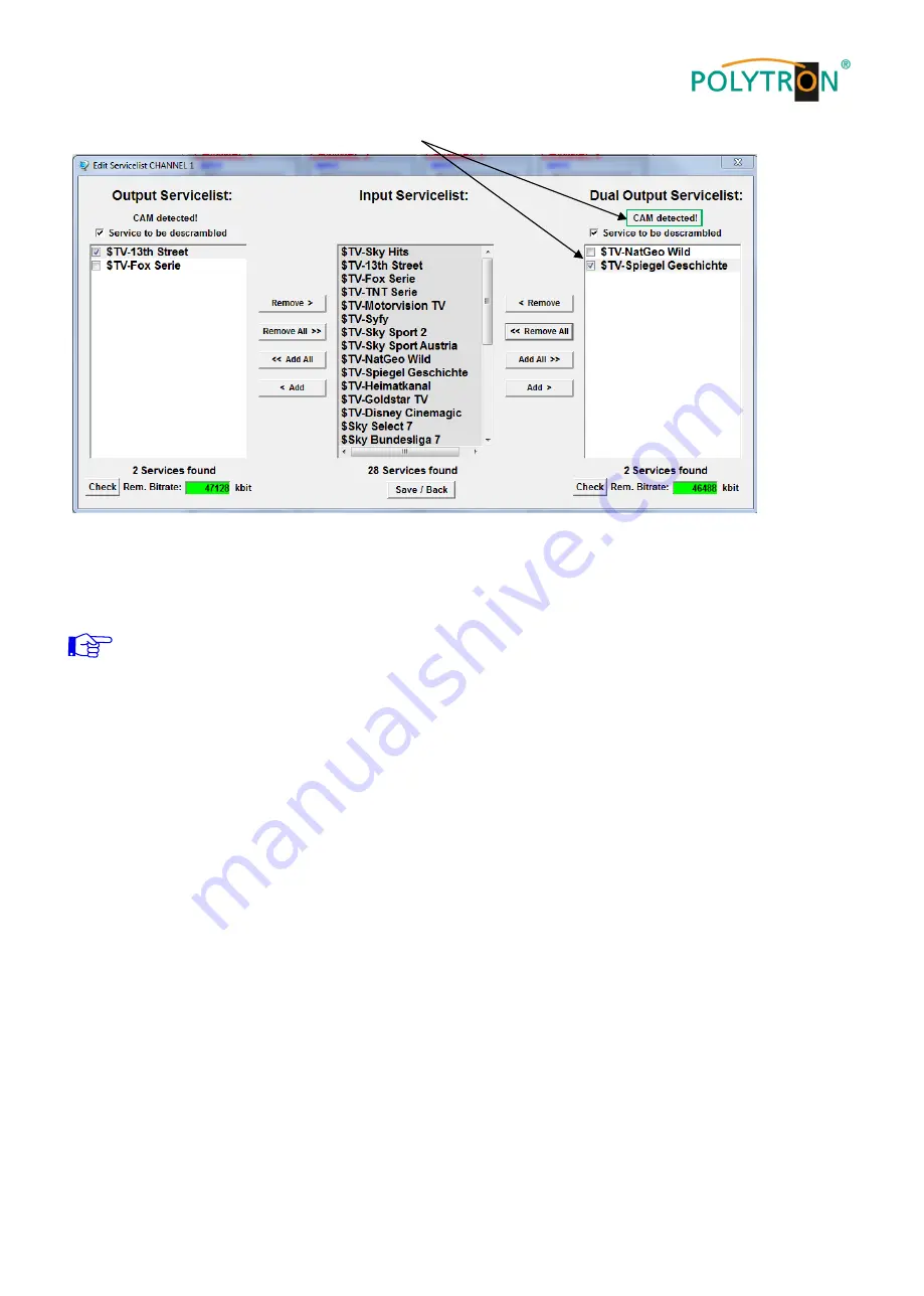 Polytron PCU 4111 Скачать руководство пользователя страница 23