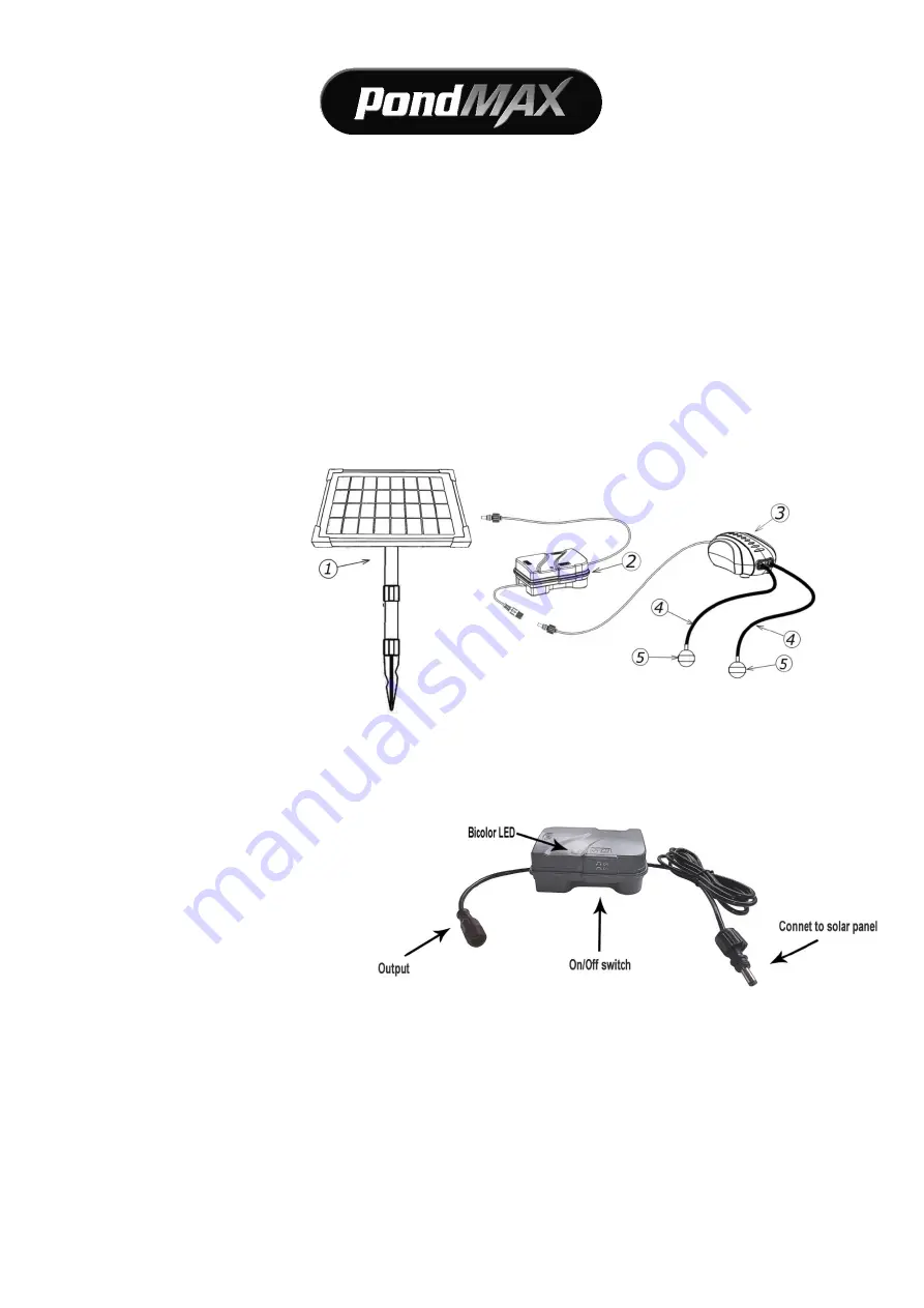 PondMAX 23SA203 Скачать руководство пользователя страница 1