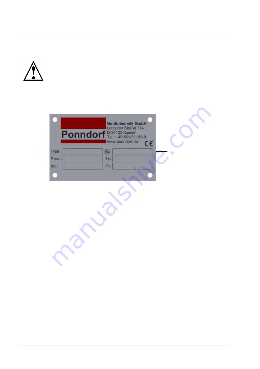 PONNDORF P Classic 15 Operation Manual Download Page 4