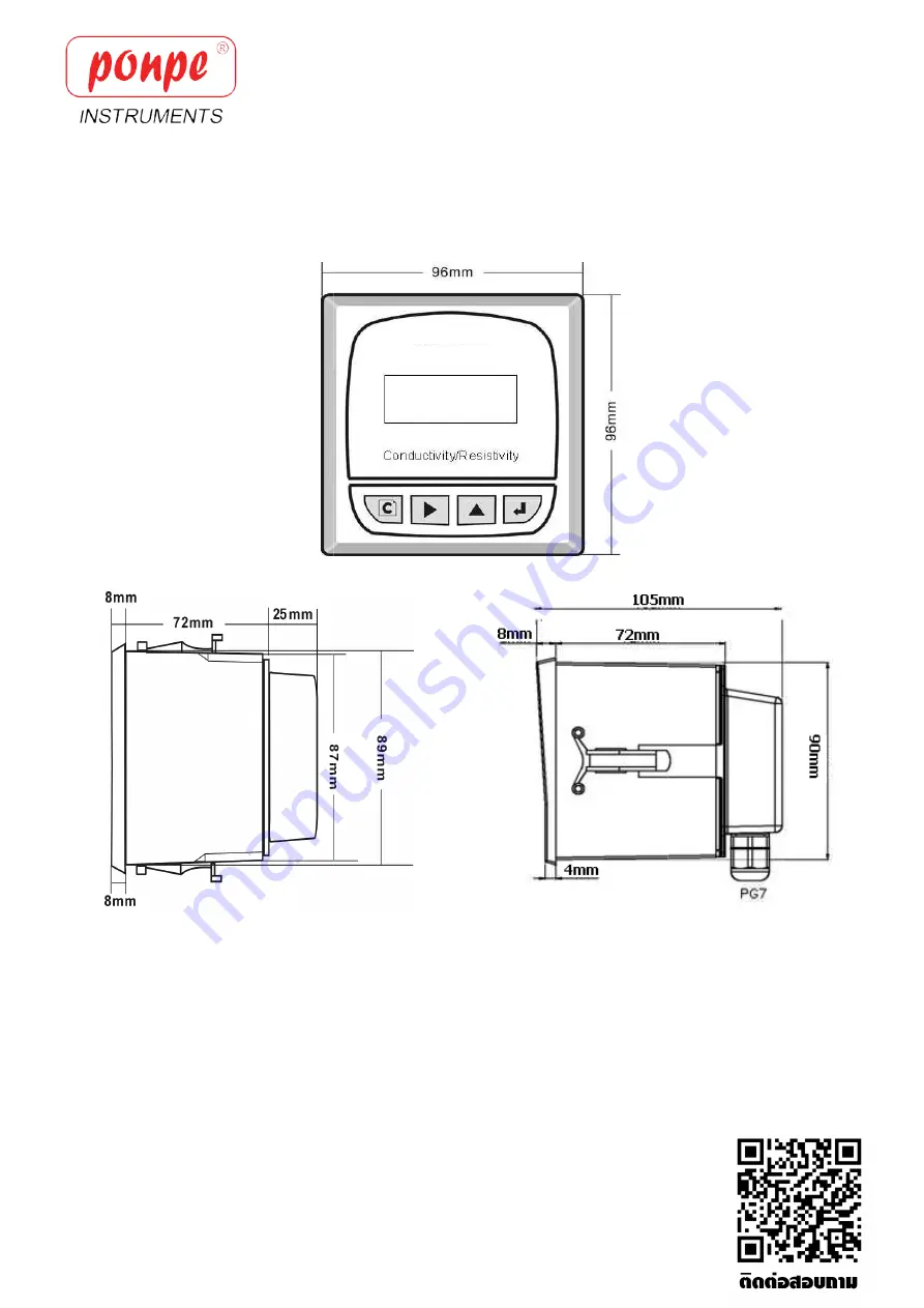 Ponpe 595 Series Manual Download Page 6