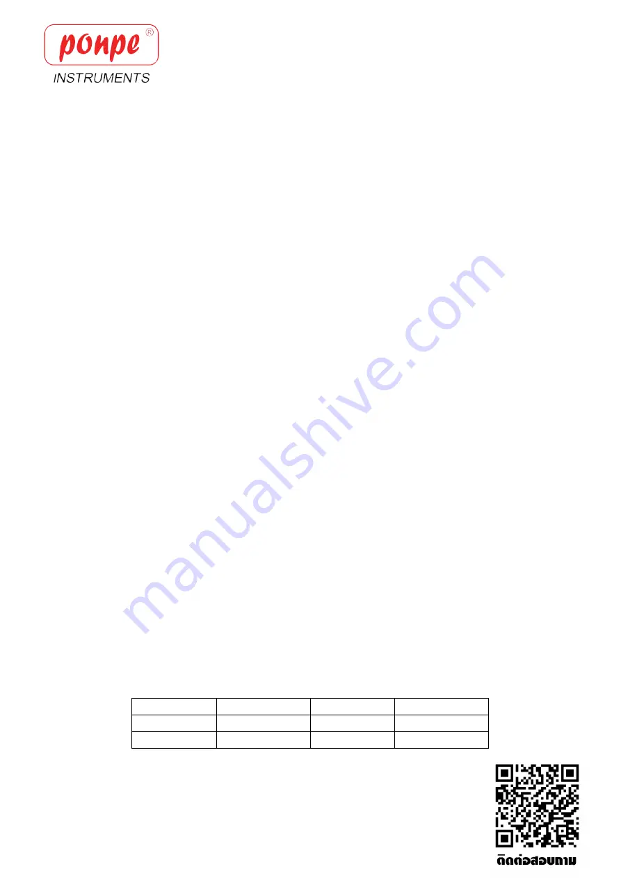 Ponpe 595 Series Manual Download Page 15