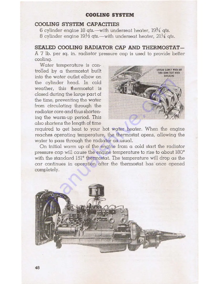 Pontiac 1952 Chieftain Owners Service Manual Download Page 51