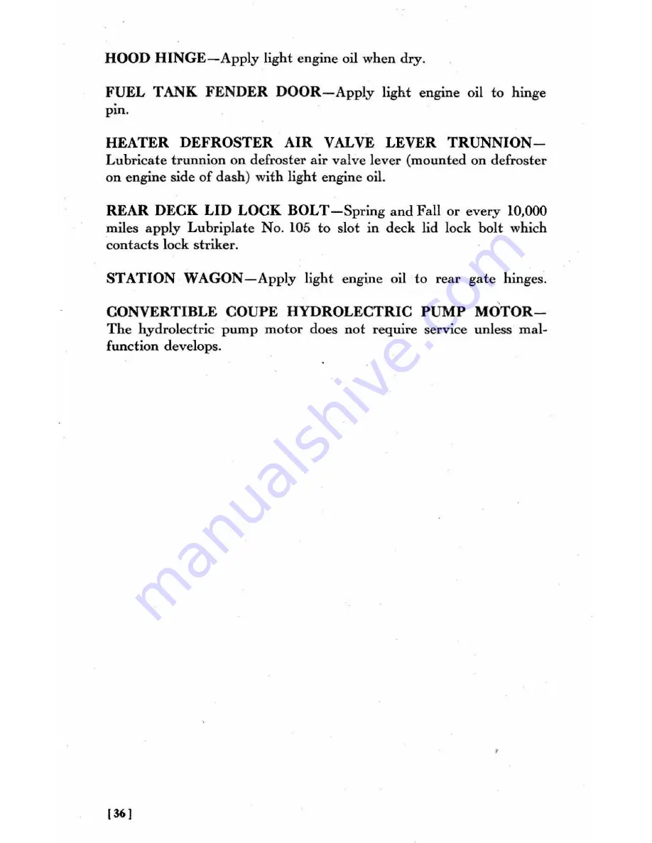 Pontiac 1953 Owner'S Manual Download Page 39