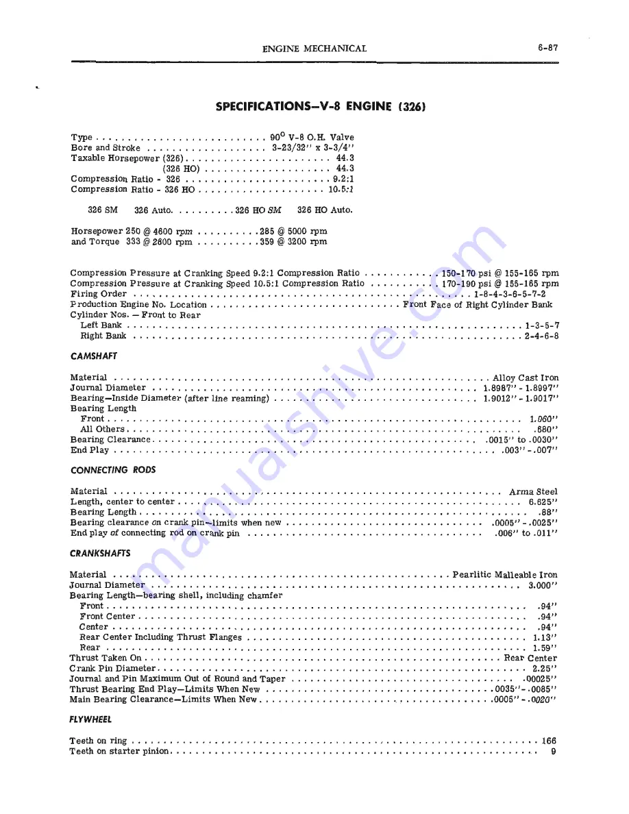 Pontiac 1965 Tempest Shop Manual Download Page 12