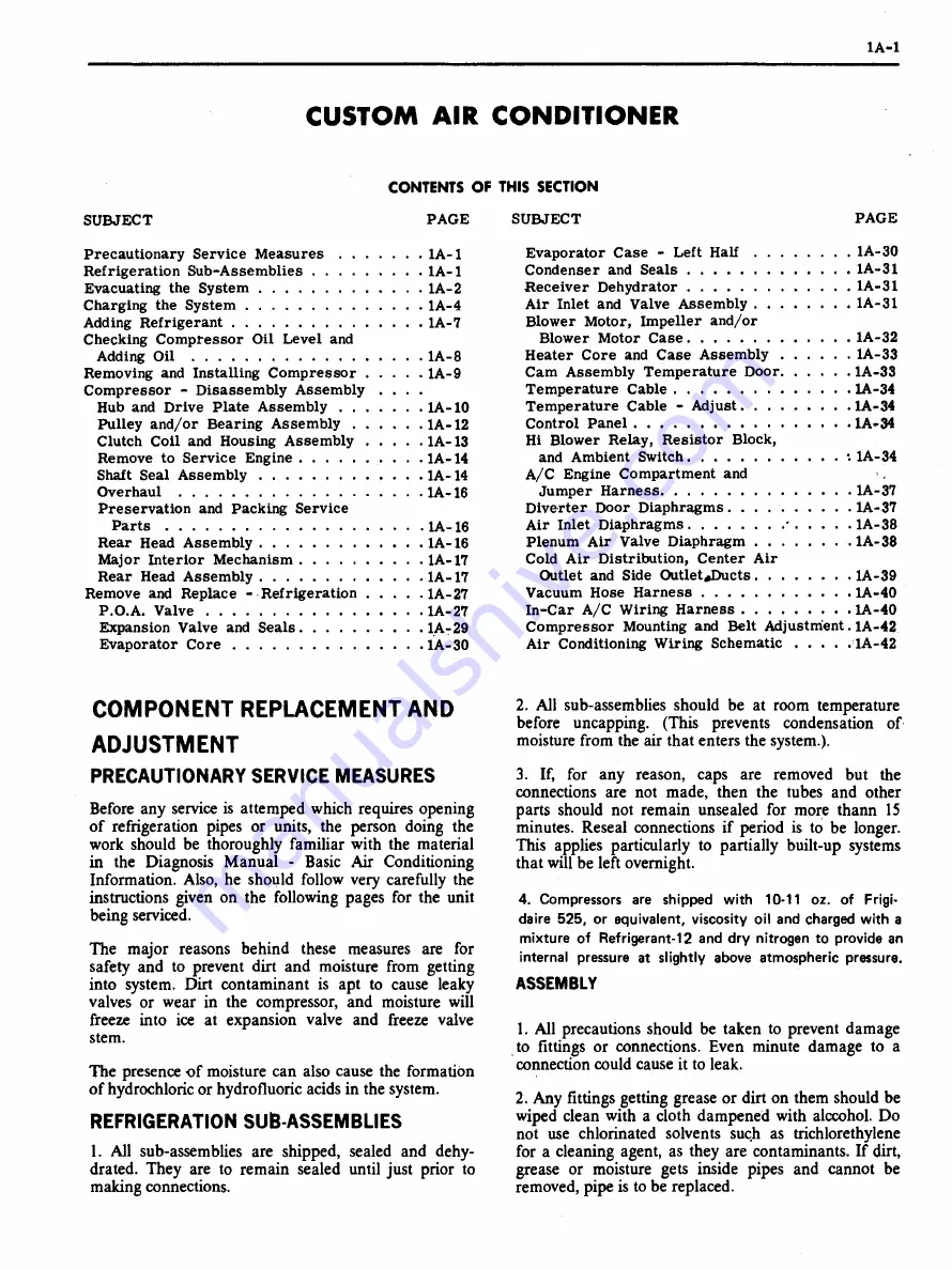 Pontiac 1969 Firebird Service Manual Download Page 28