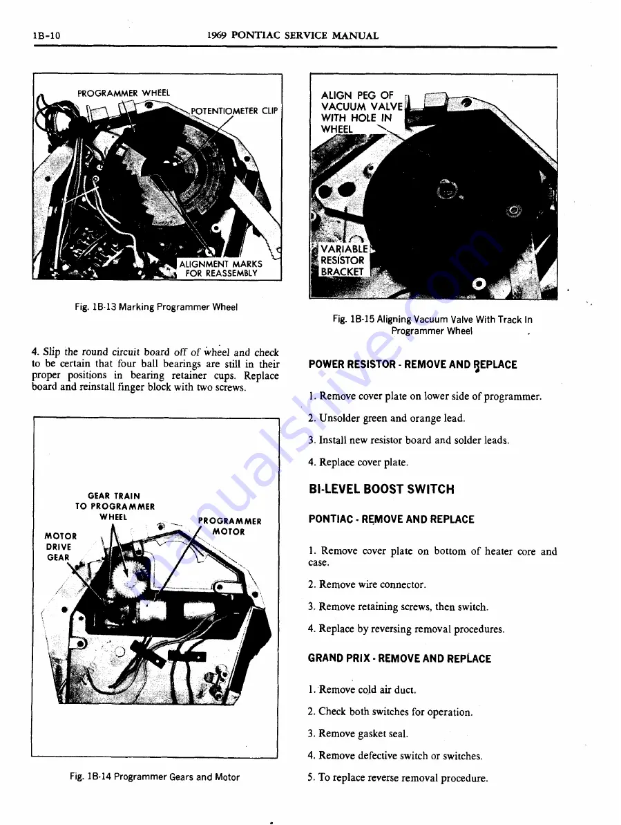 Pontiac 1969 Firebird Service Manual Download Page 87