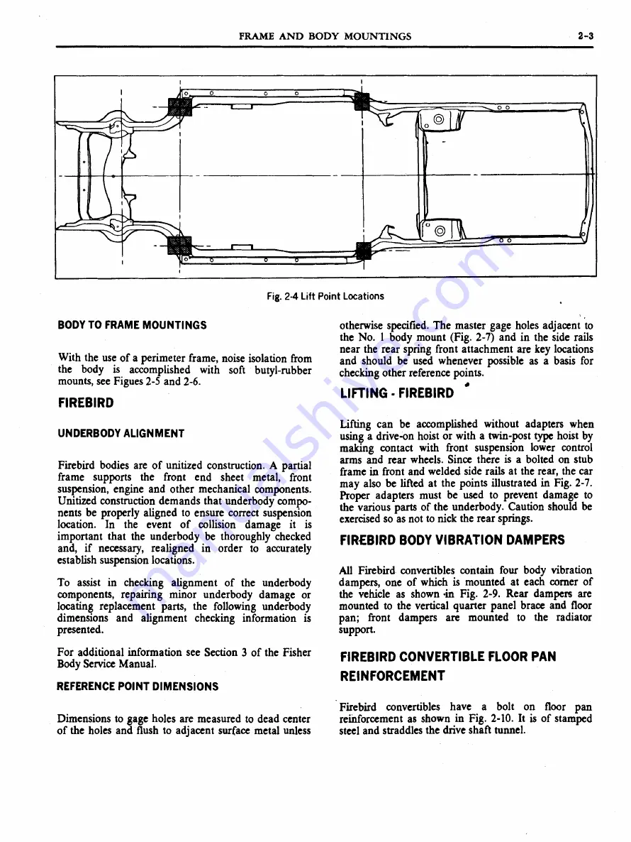 Pontiac 1969 Firebird Service Manual Download Page 92