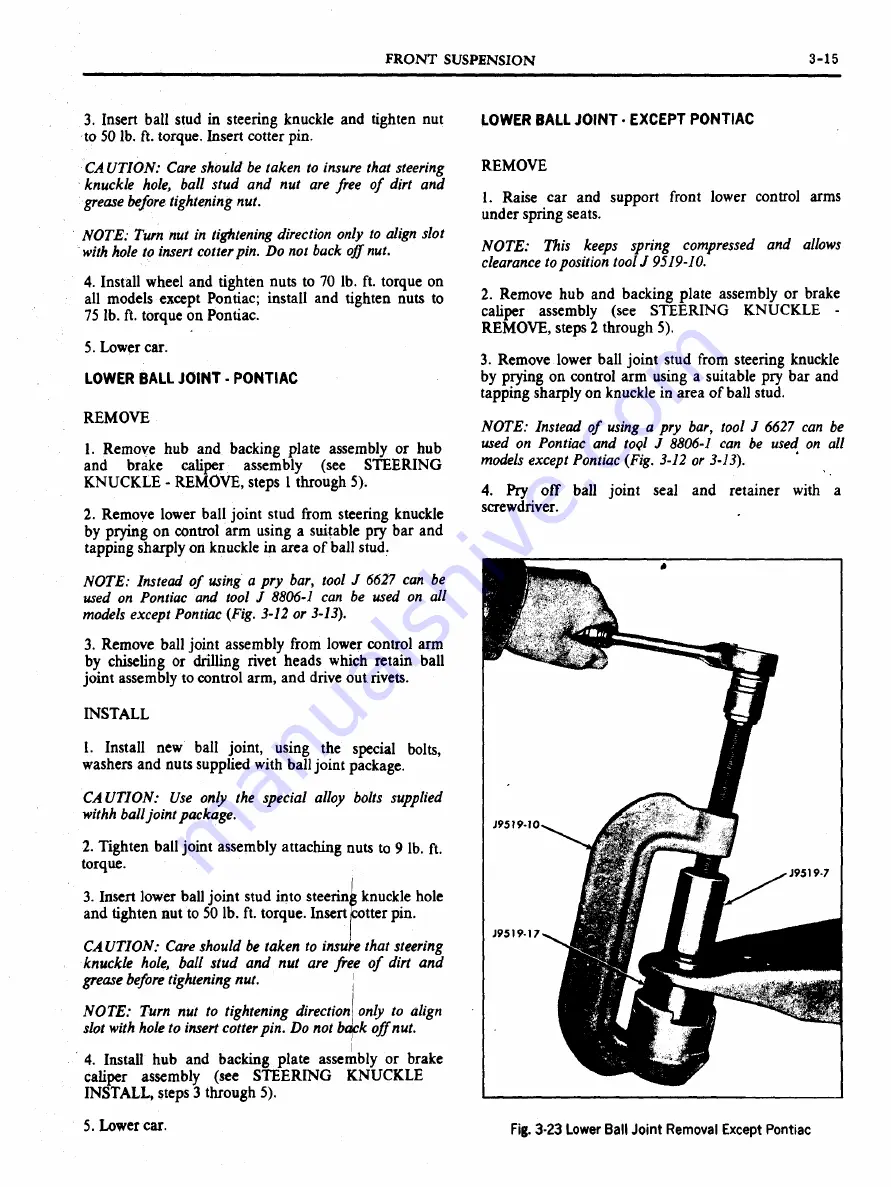 Pontiac 1969 Firebird Service Manual Download Page 112