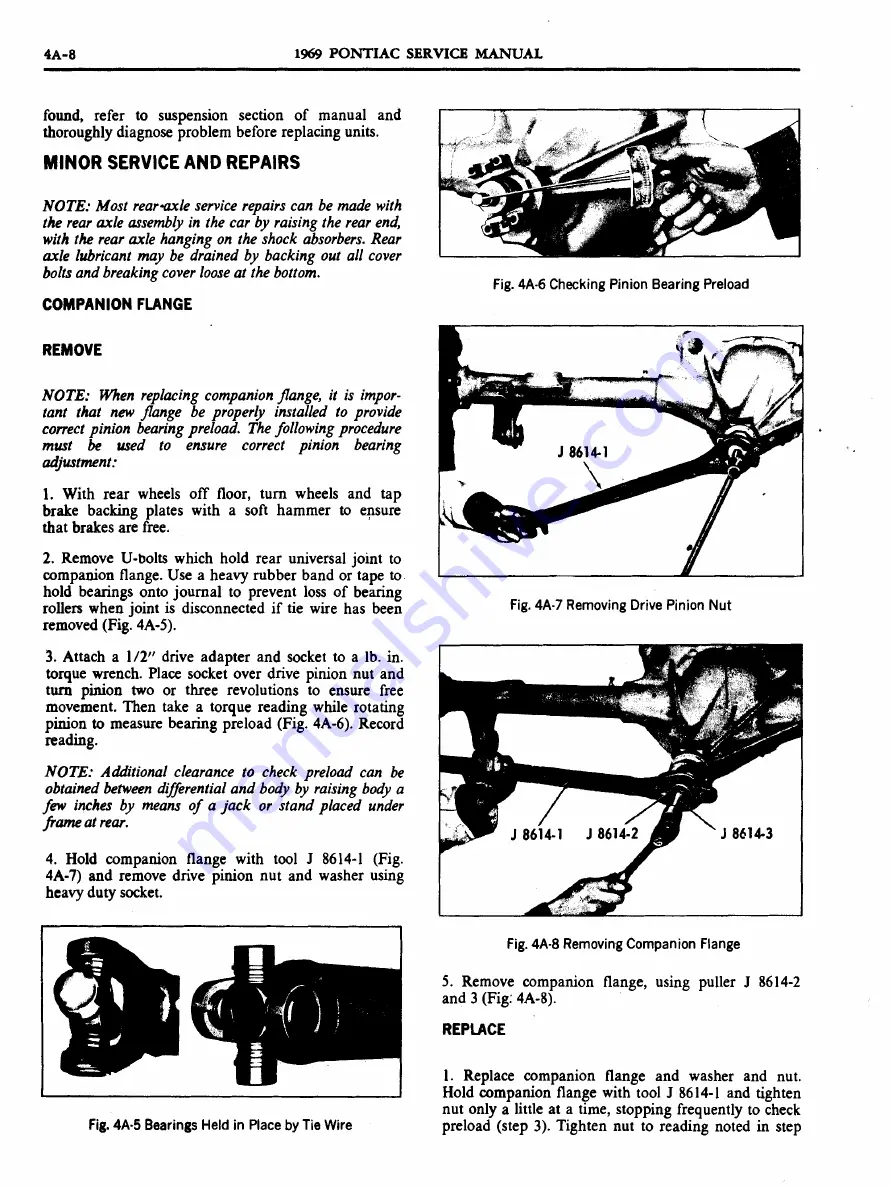 Pontiac 1969 Firebird Service Manual Download Page 143