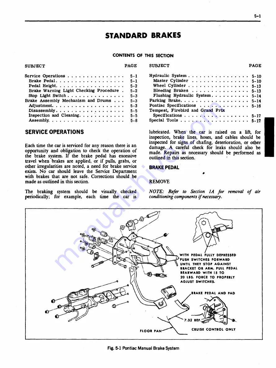 Pontiac 1969 Firebird Скачать руководство пользователя страница 178