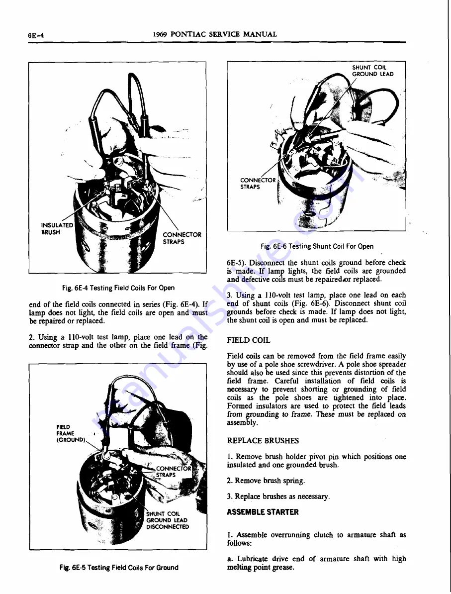 Pontiac 1969 Firebird Service Manual Download Page 380