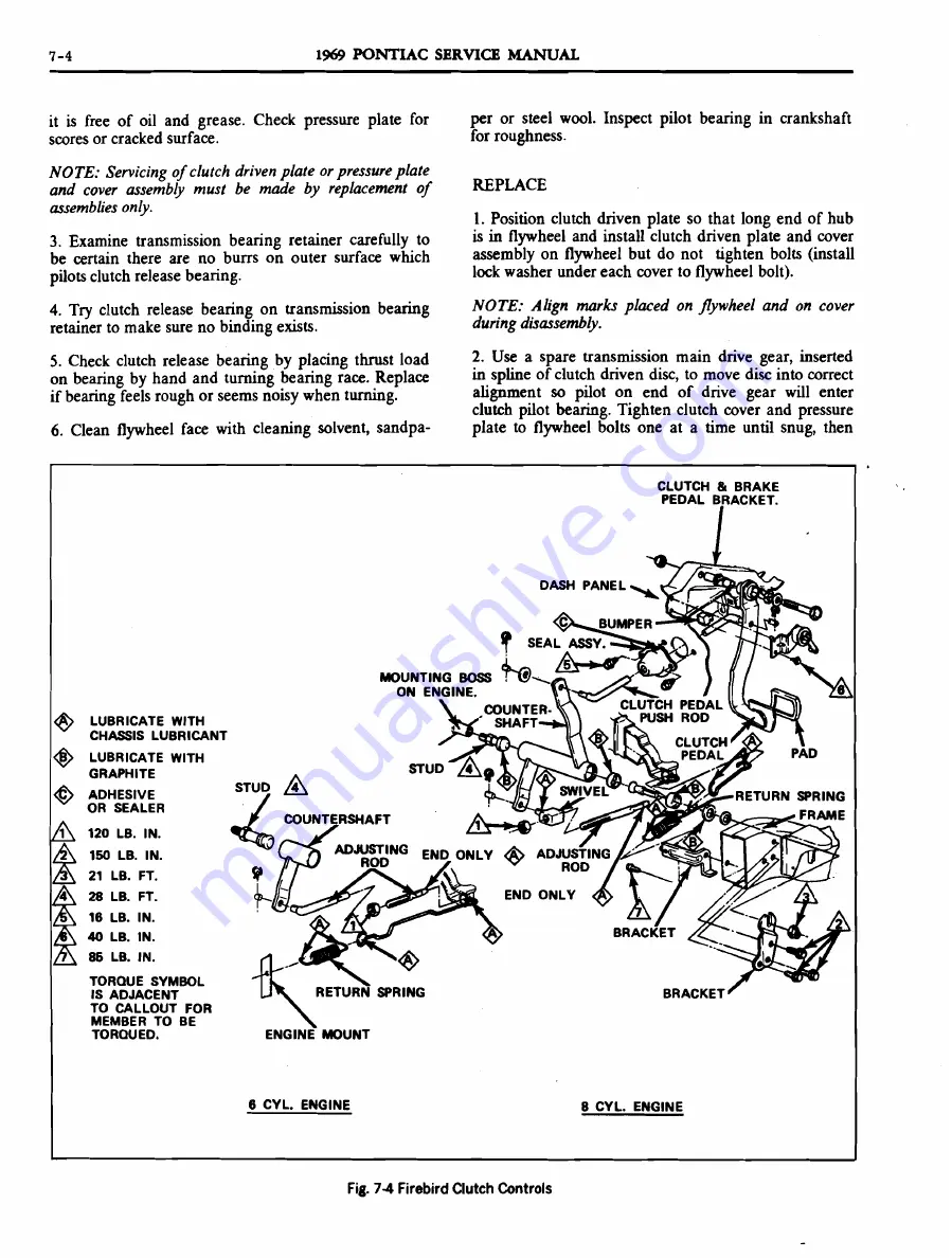 Pontiac 1969 Firebird Service Manual Download Page 405