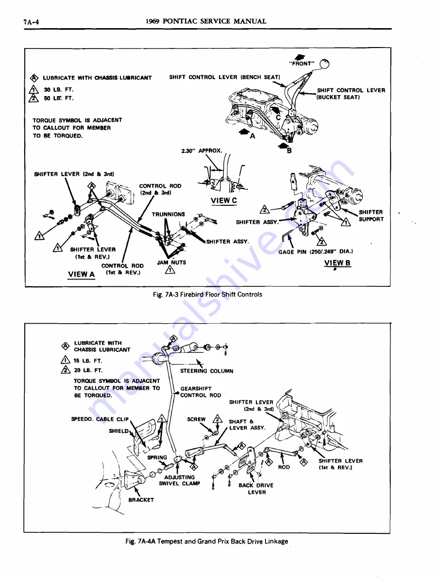 Pontiac 1969 Firebird Service Manual Download Page 411