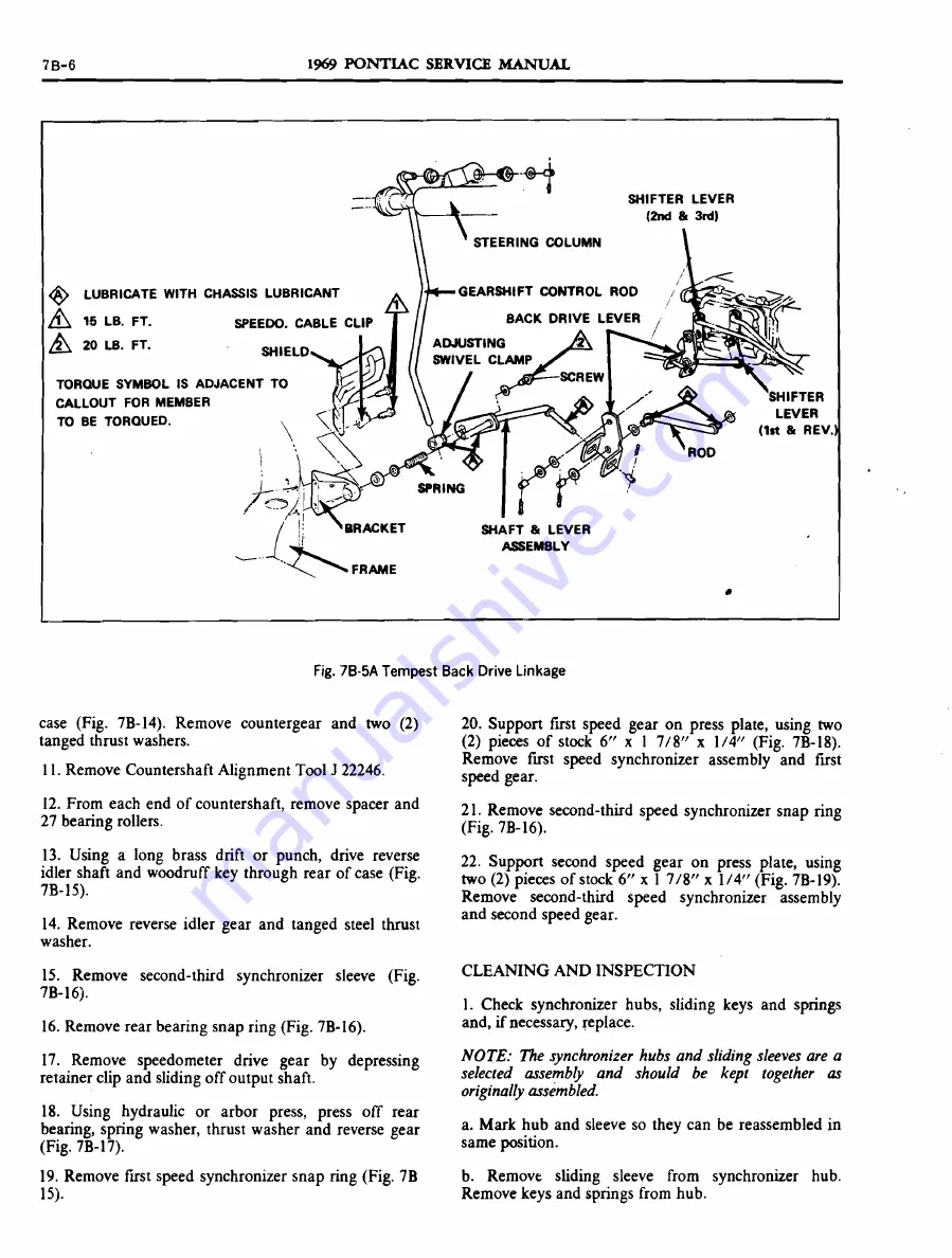 Pontiac 1969 Firebird Service Manual Download Page 427