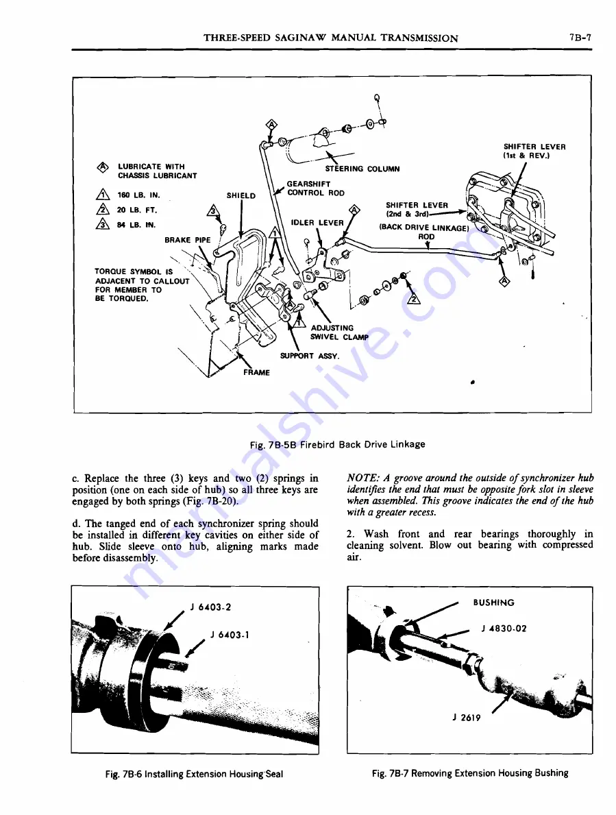 Pontiac 1969 Firebird Service Manual Download Page 428