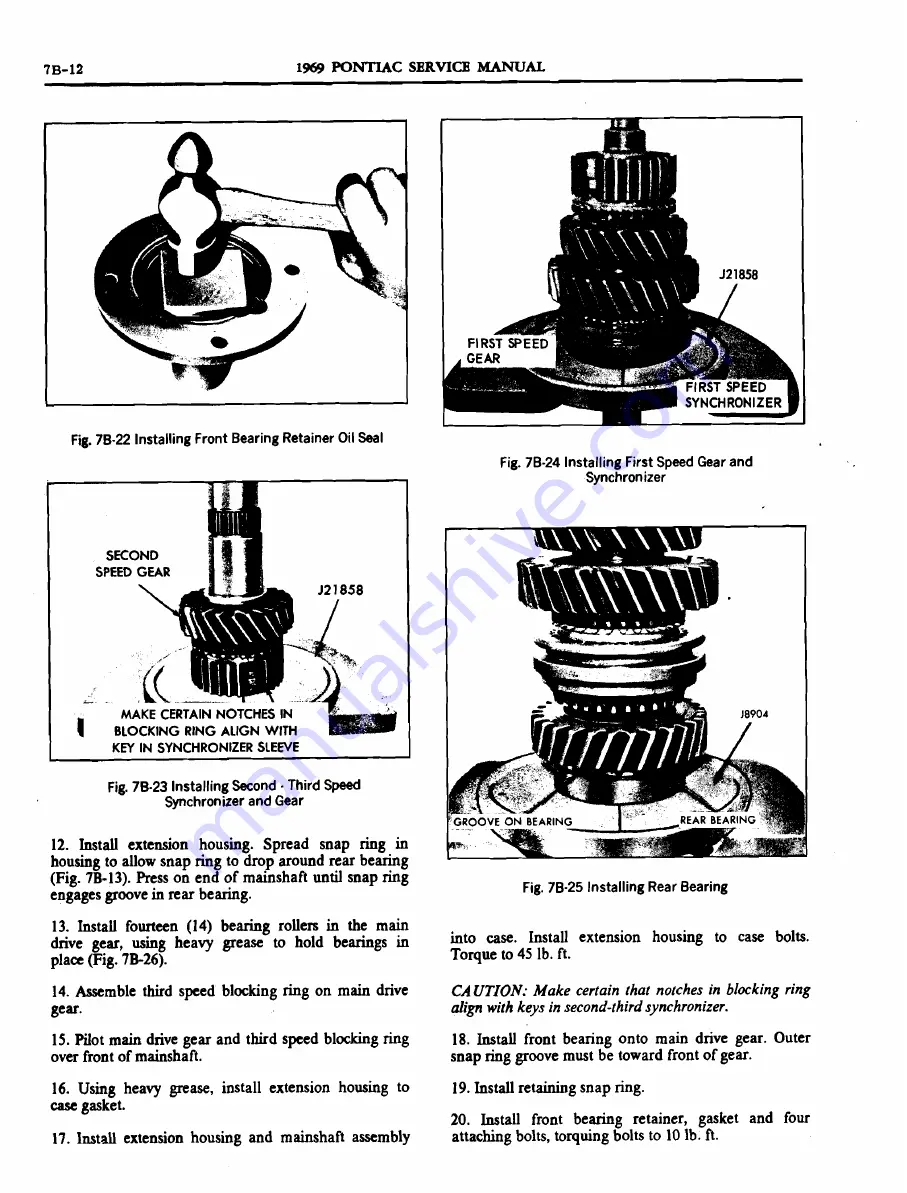 Pontiac 1969 Firebird Service Manual Download Page 433