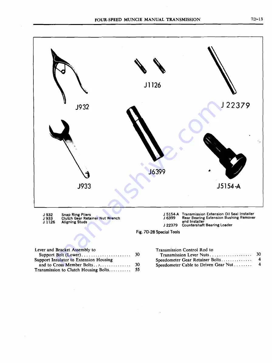 Pontiac 1969 Firebird Service Manual Download Page 460