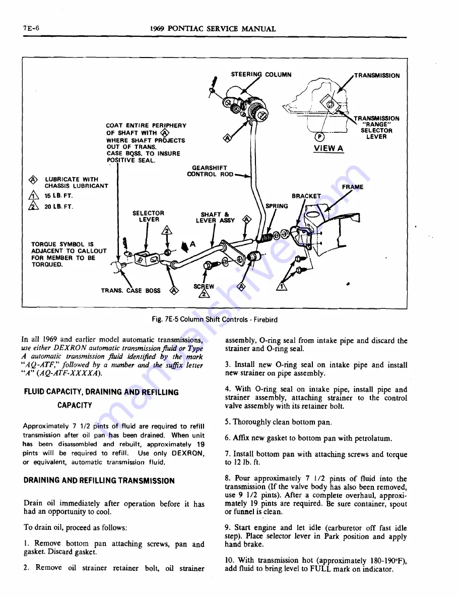 Pontiac 1969 Firebird Service Manual Download Page 466