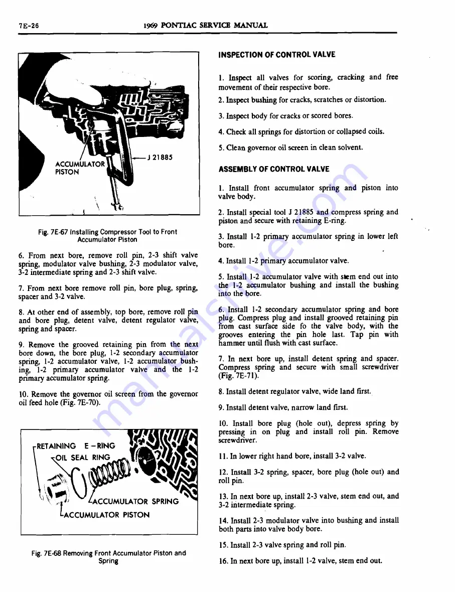 Pontiac 1969 Firebird Service Manual Download Page 486