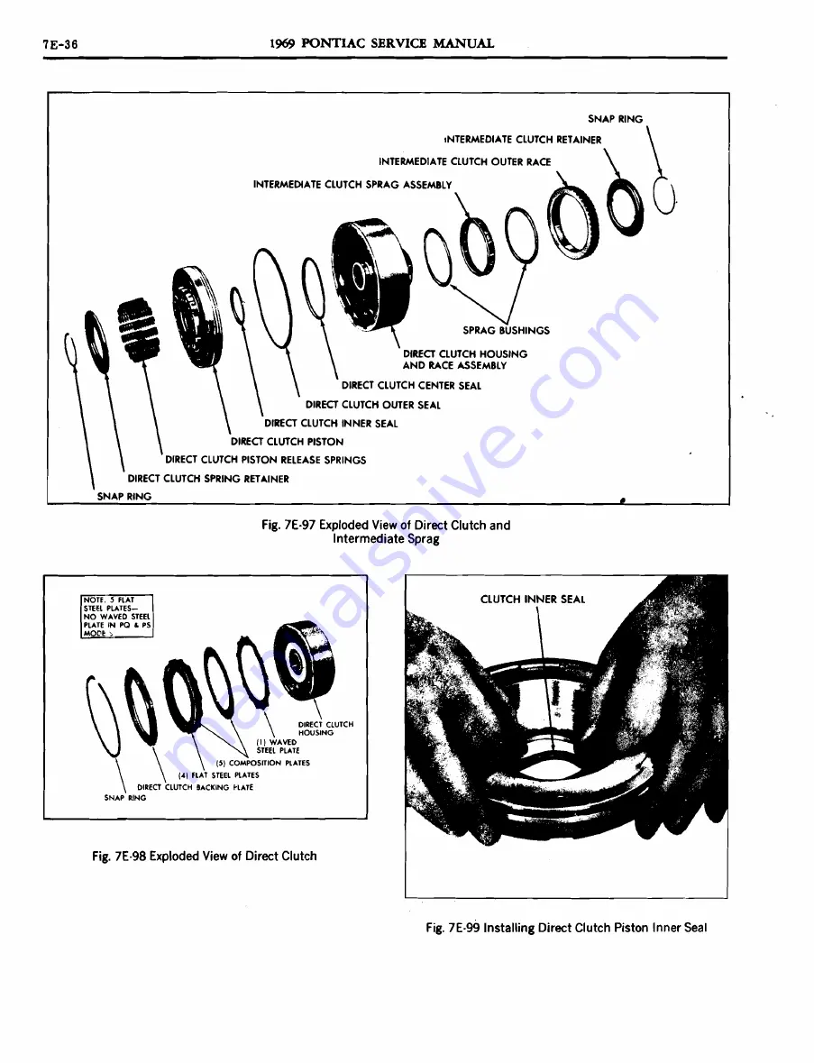 Pontiac 1969 Firebird Service Manual Download Page 496