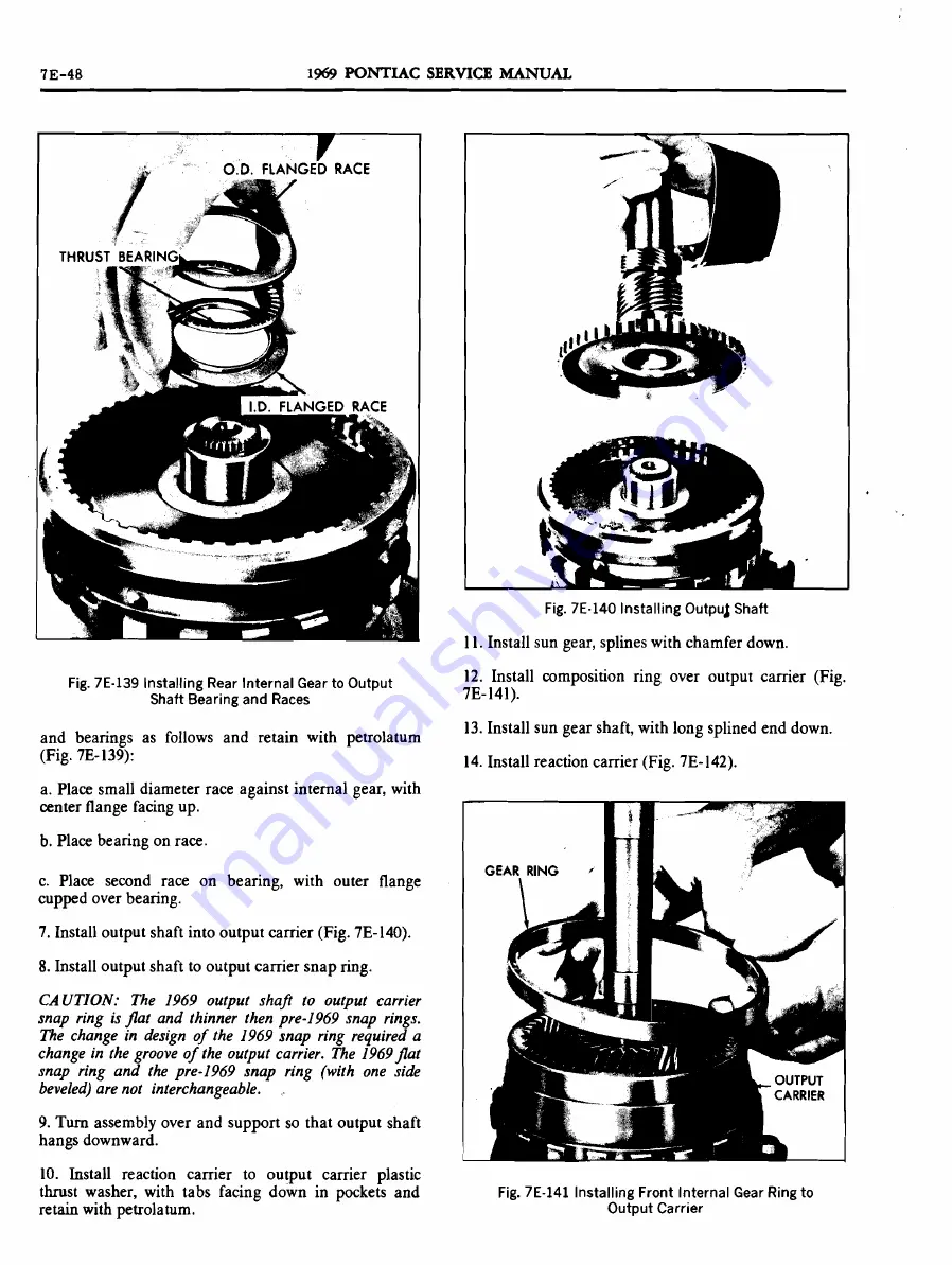 Pontiac 1969 Firebird Service Manual Download Page 508