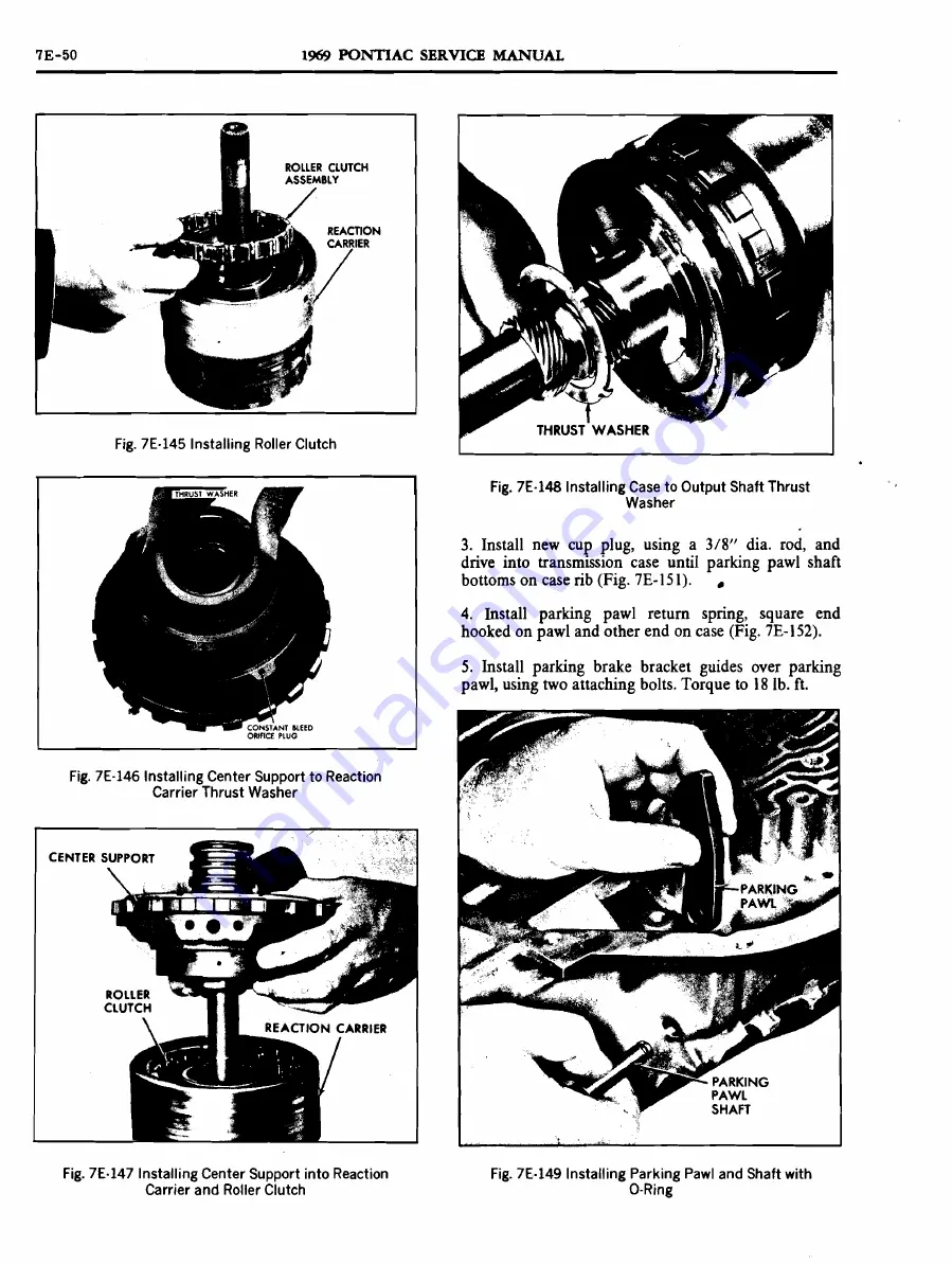 Pontiac 1969 Firebird Service Manual Download Page 510