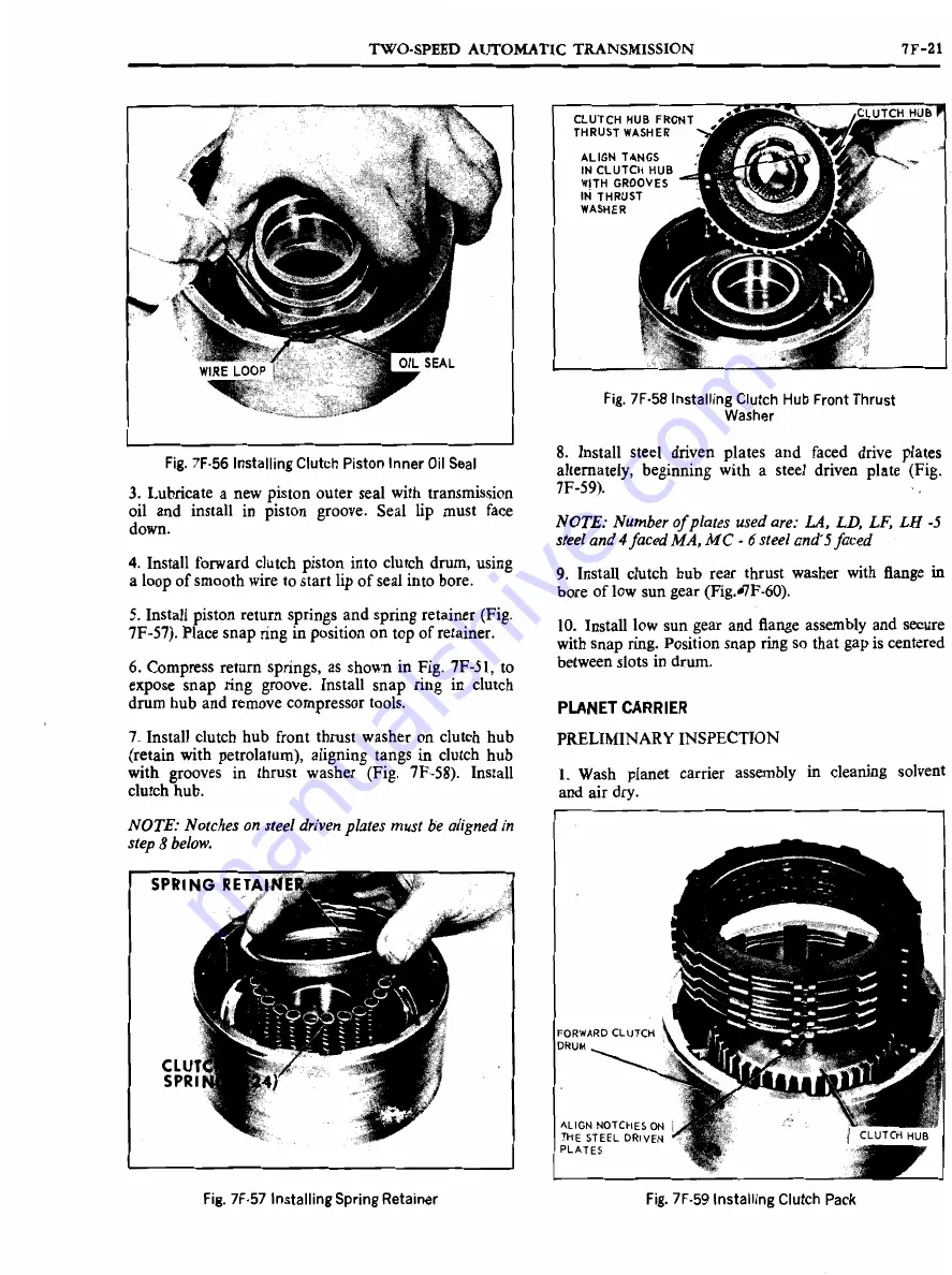 Pontiac 1969 Firebird Service Manual Download Page 545