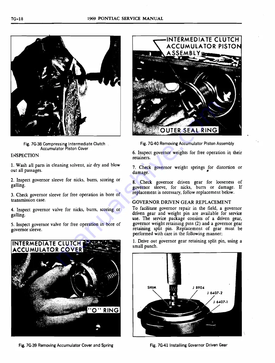 Pontiac 1969 Firebird Service Manual Download Page 581