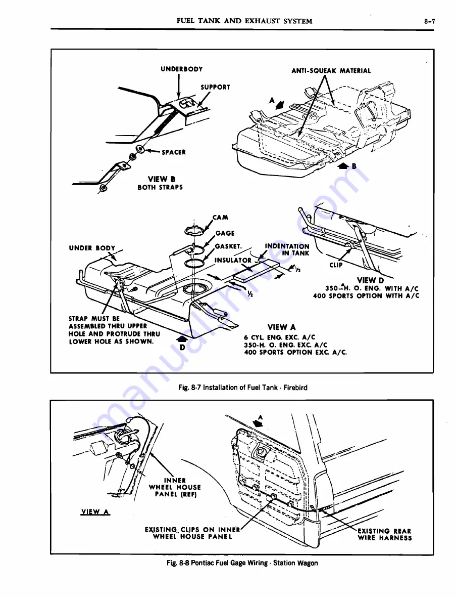 Pontiac 1969 Firebird Service Manual Download Page 624