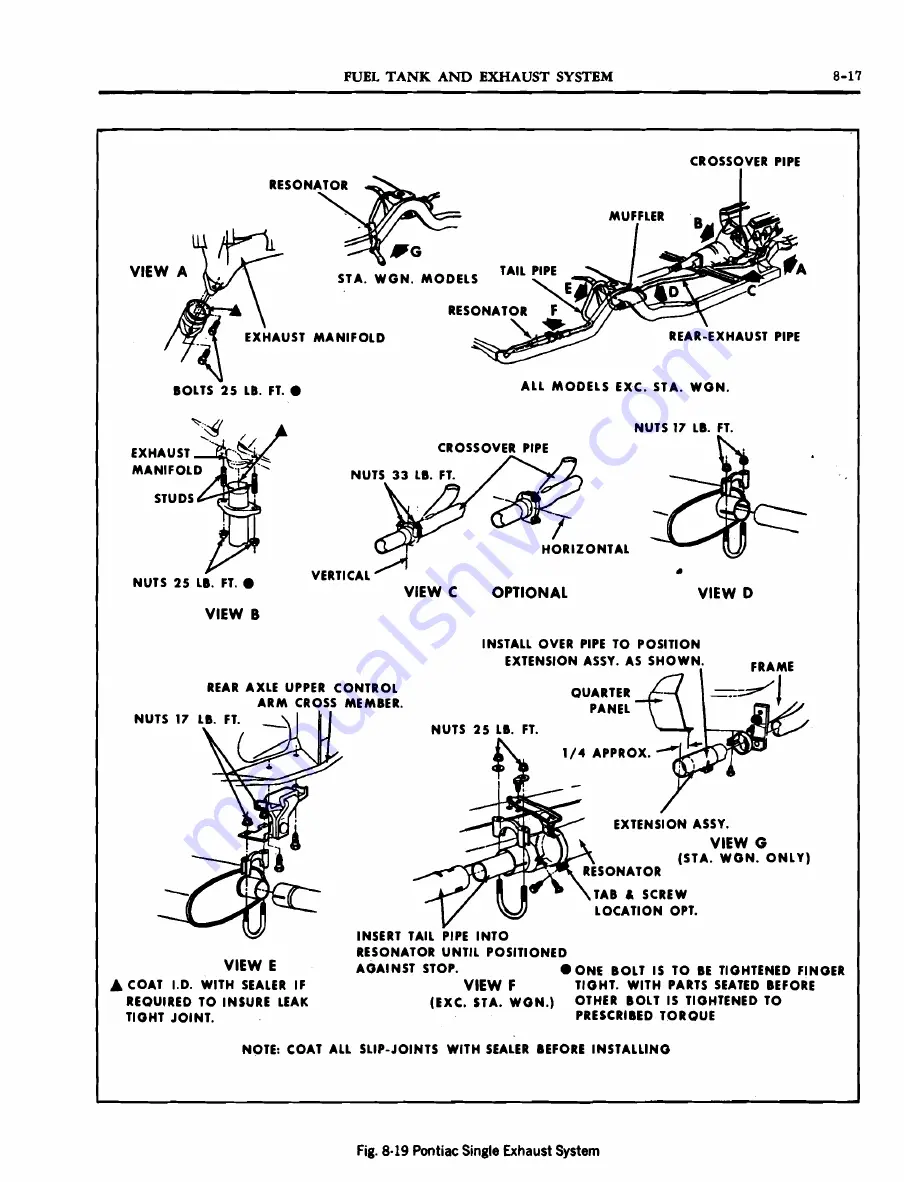 Pontiac 1969 Firebird Service Manual Download Page 635