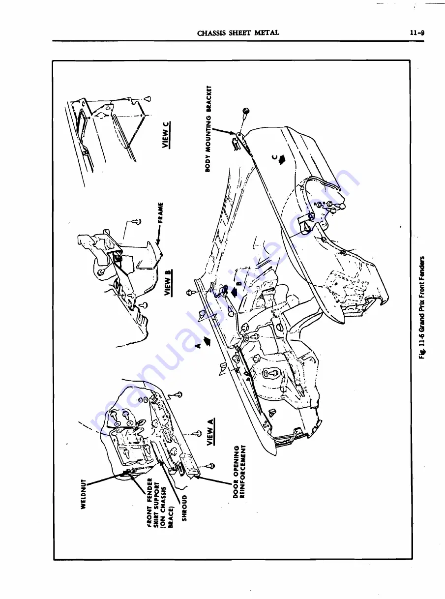 Pontiac 1969 Firebird Service Manual Download Page 708