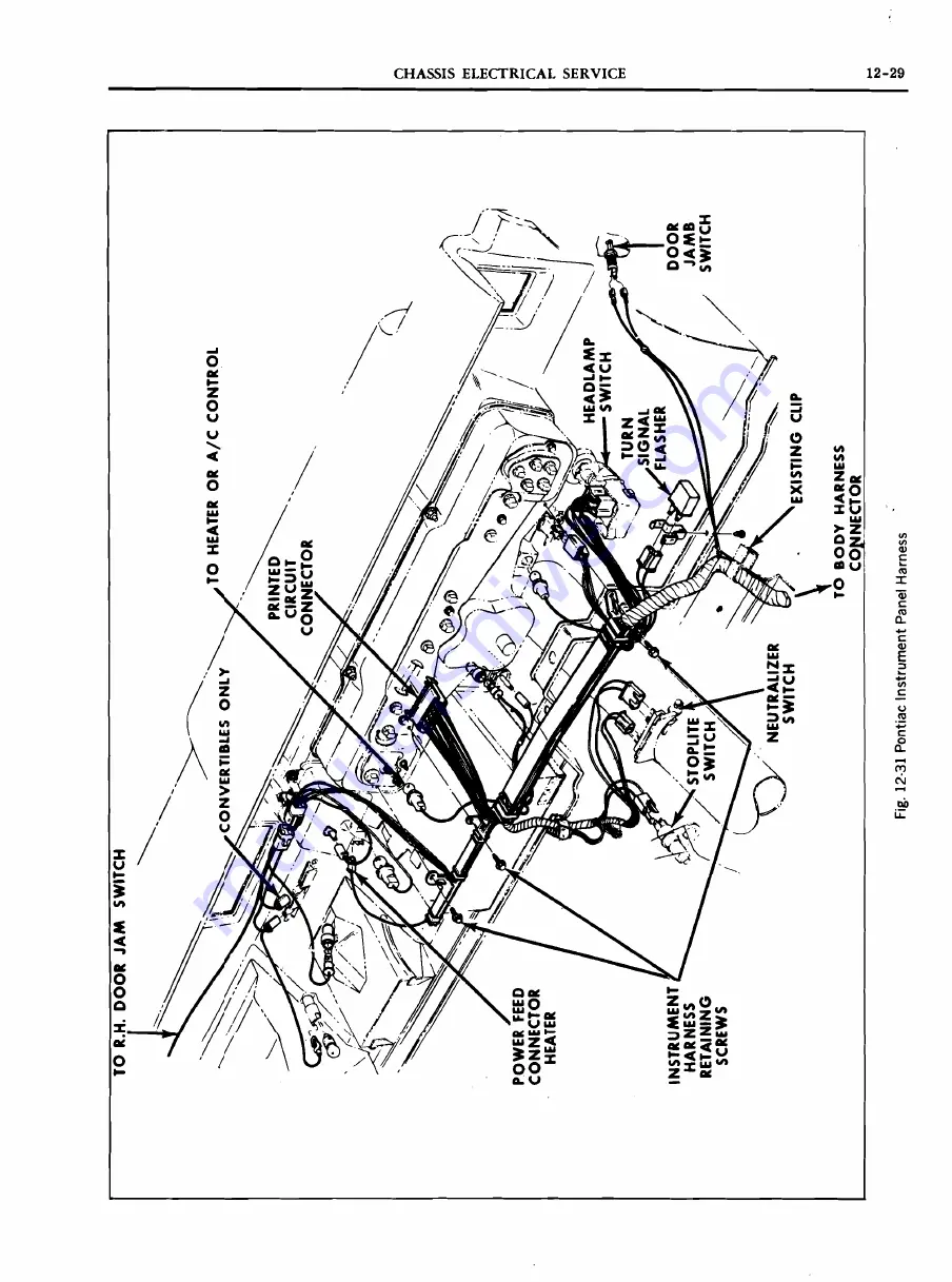 Pontiac 1969 Firebird Service Manual Download Page 743