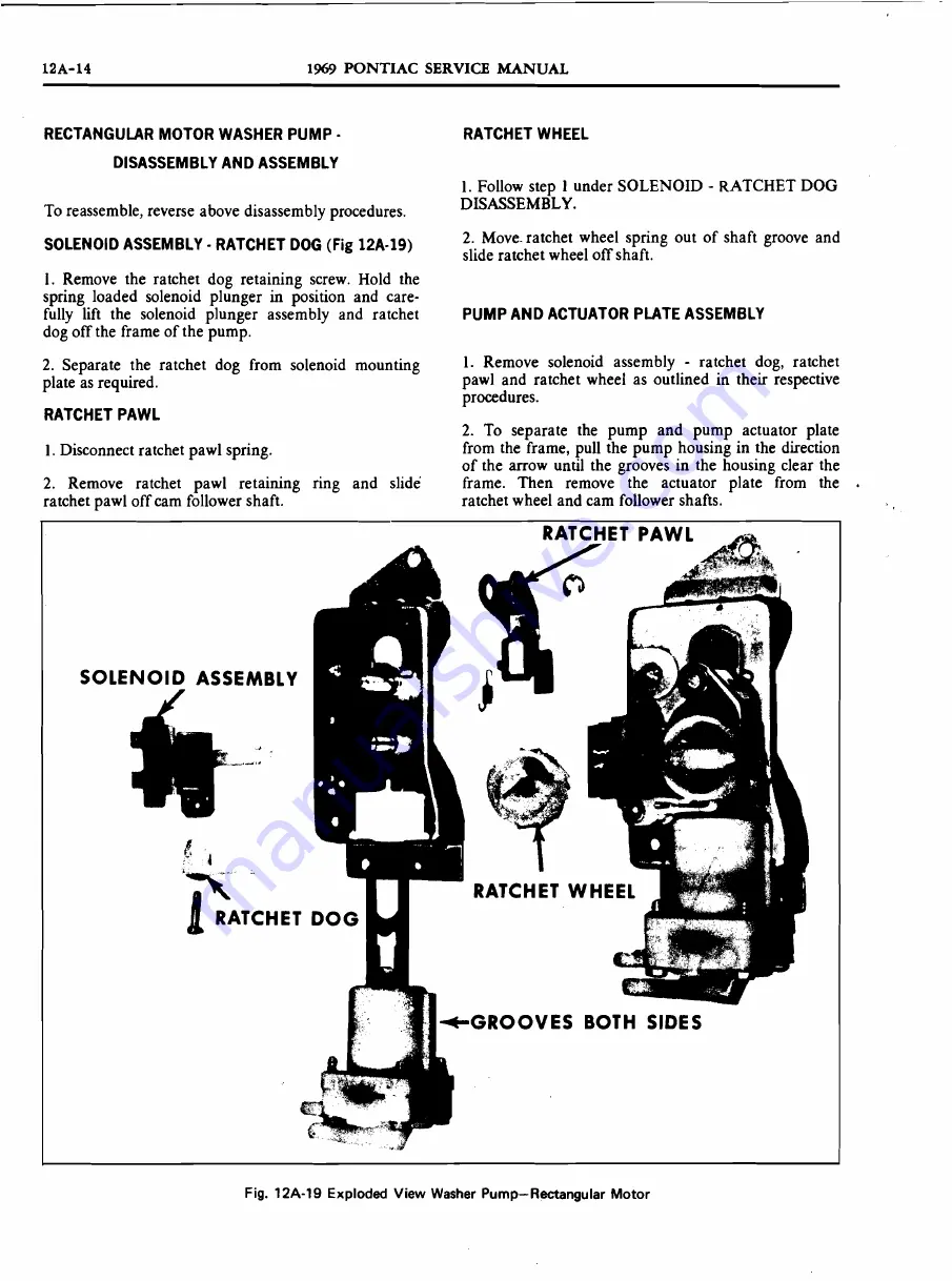 Pontiac 1969 Firebird Service Manual Download Page 767