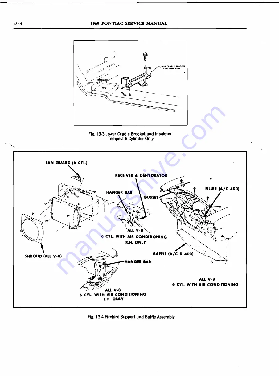 Pontiac 1969 Firebird Service Manual Download Page 772