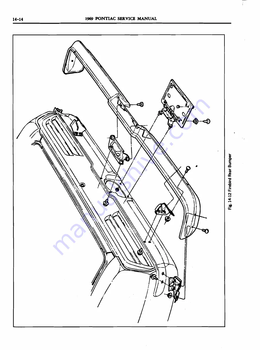 Pontiac 1969 Firebird Service Manual Download Page 786