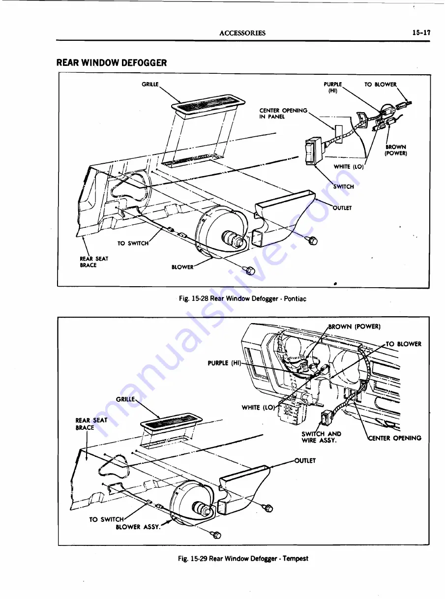 Pontiac 1969 Firebird Service Manual Download Page 808