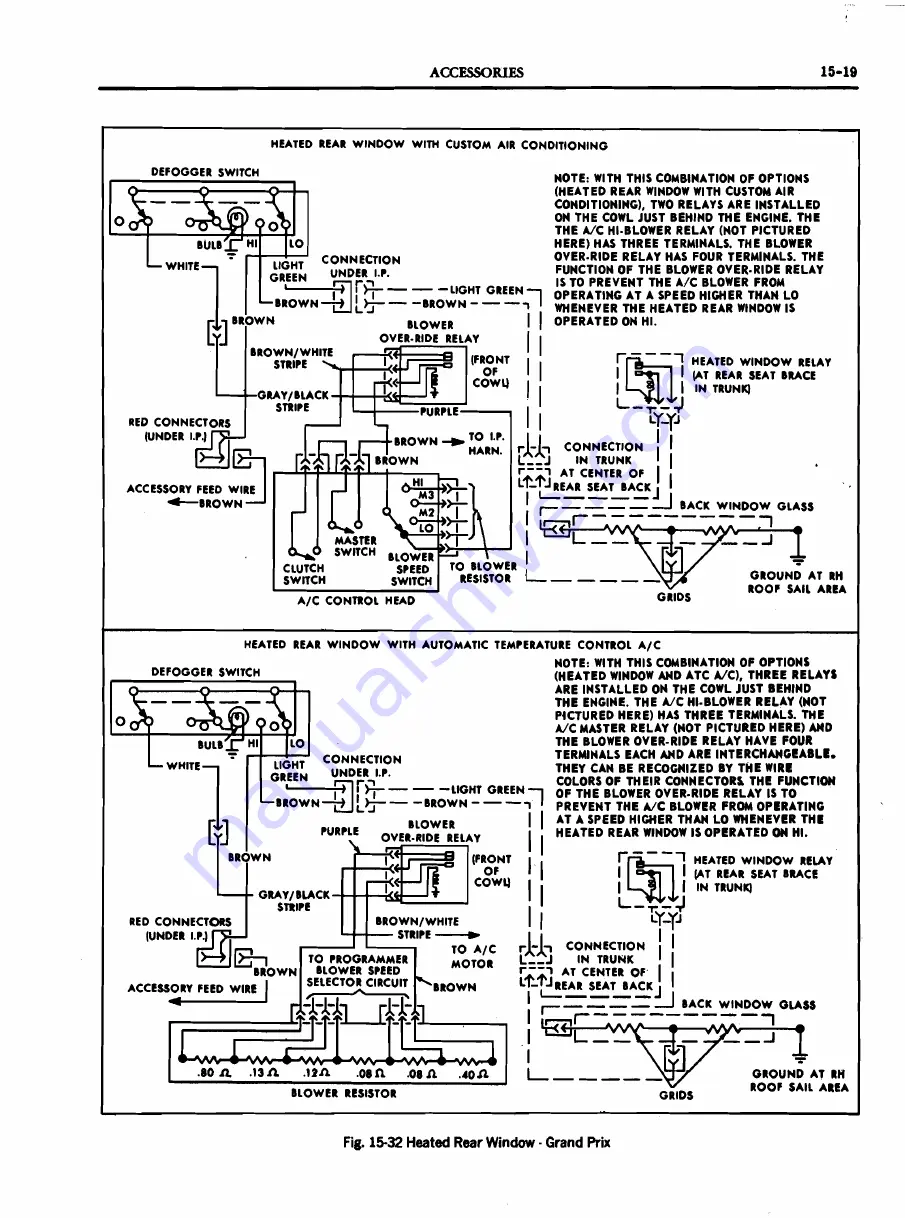 Pontiac 1969 Firebird Service Manual Download Page 810