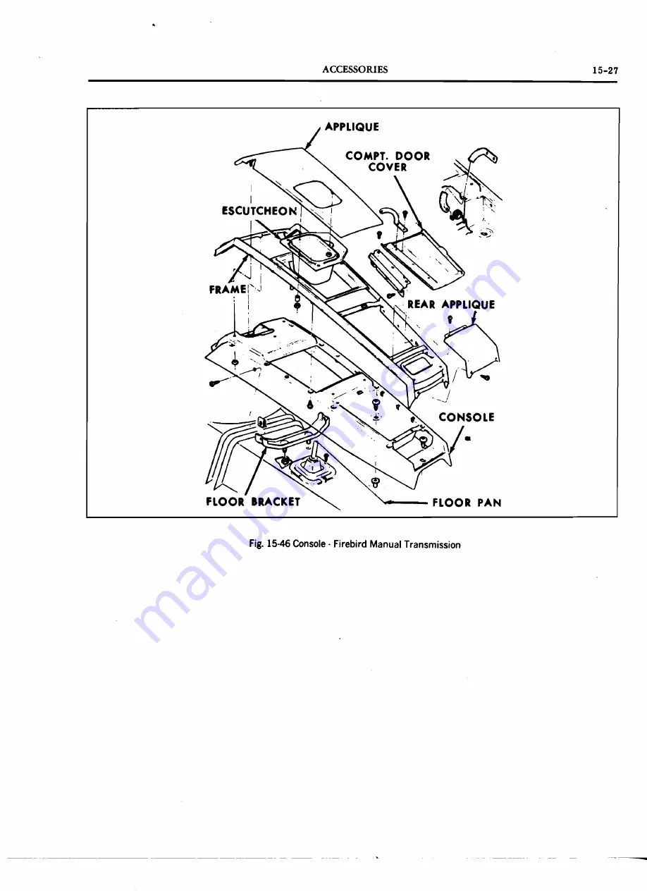 Pontiac 1969 Firebird Service Manual Download Page 818