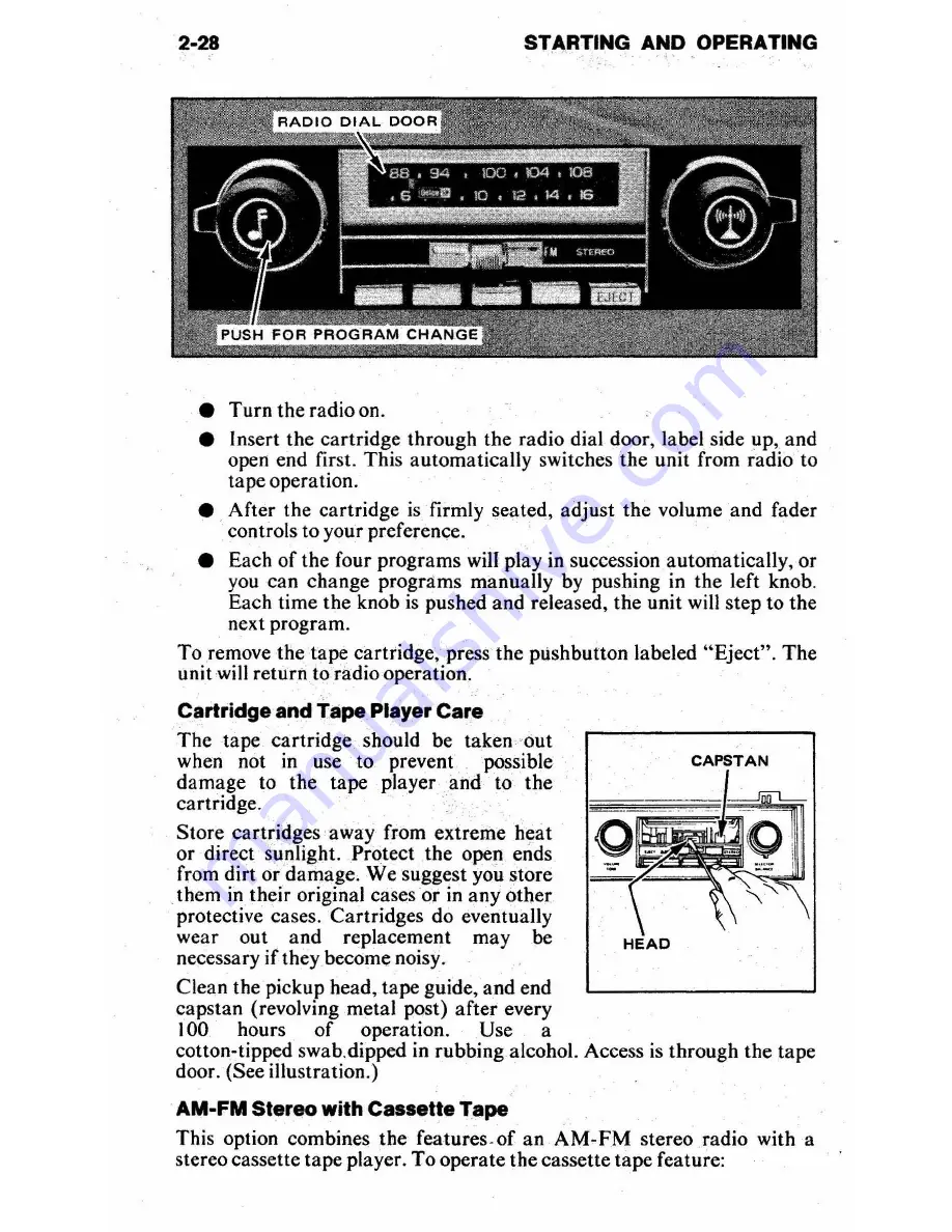 Pontiac 1979 Firebird Owner'S Manual Download Page 46