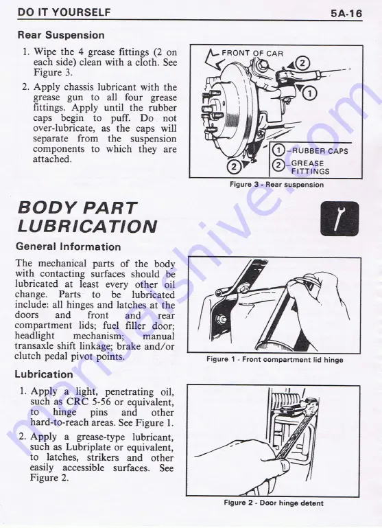 Pontiac 1987 Fiero Owner'S Manual Download Page 128