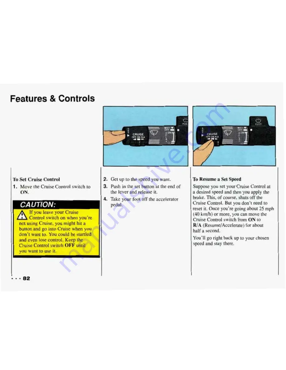 Pontiac 1993 Firebird Owner'S Manual Download Page 83