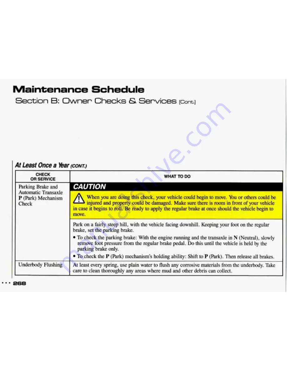 Pontiac 1993 Sunbird Owner'S Manual Download Page 269