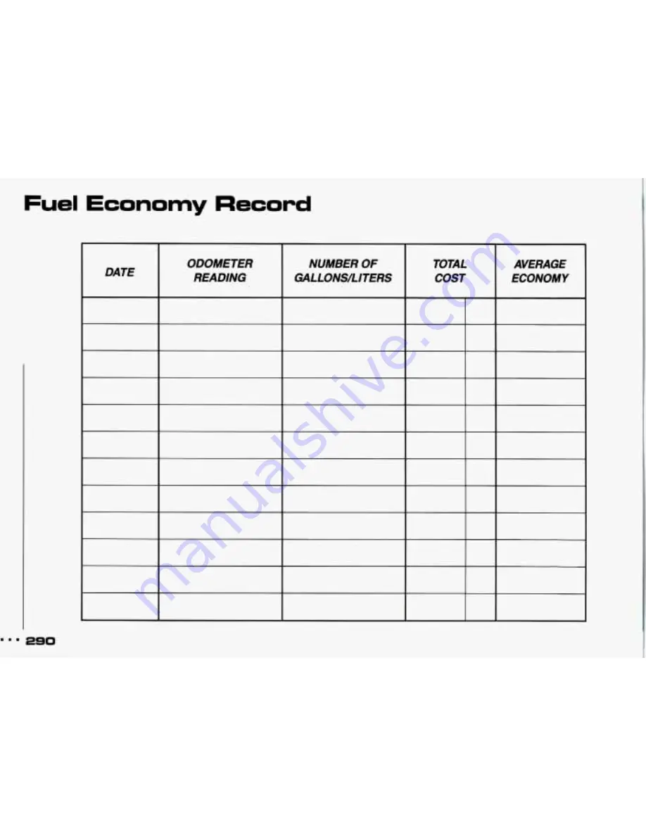 Pontiac 1993 Sunbird Owner'S Manual Download Page 291