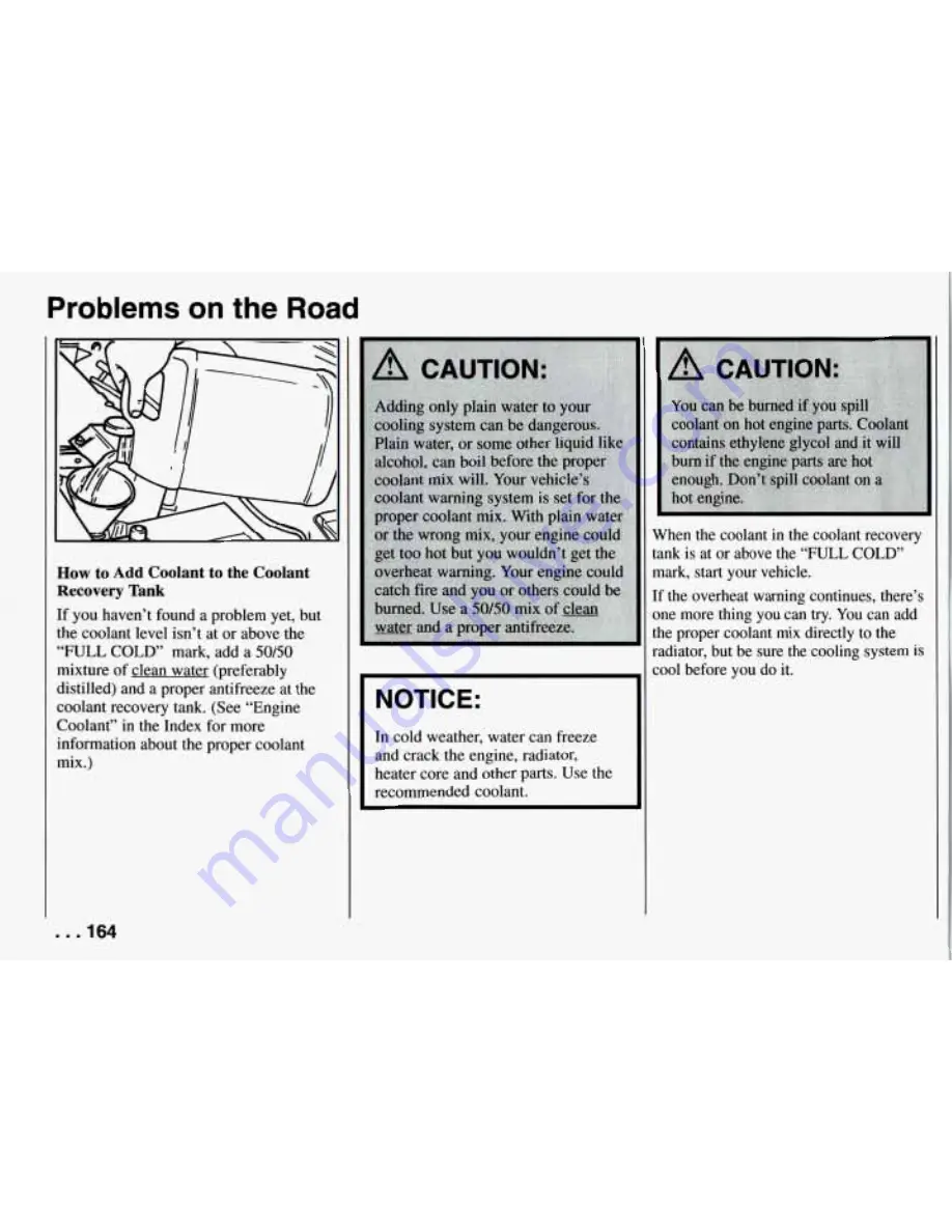 Pontiac 1994 Firebird Owner'S Manual Download Page 165