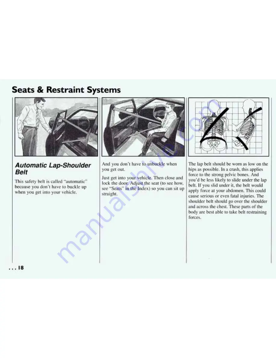 Pontiac 1994 Grand Am Owner'S Manual Download Page 19