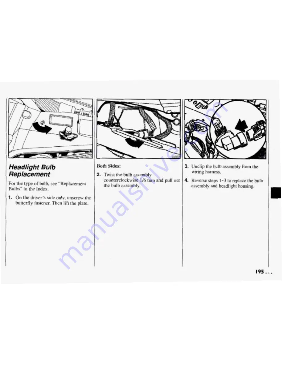 Pontiac 1994 Grand Am Owner'S Manual Download Page 196