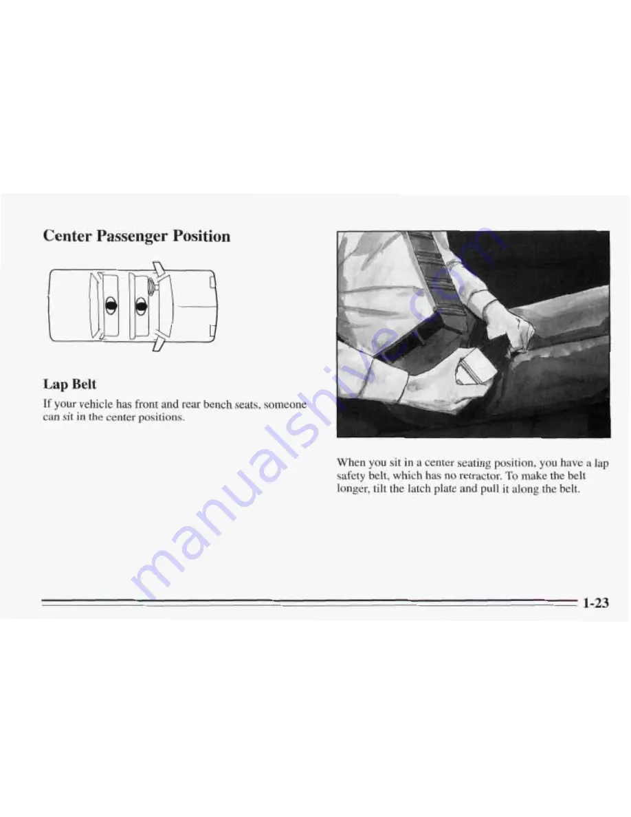 Pontiac 1995 Bonneville Owner'S Manual Download Page 30