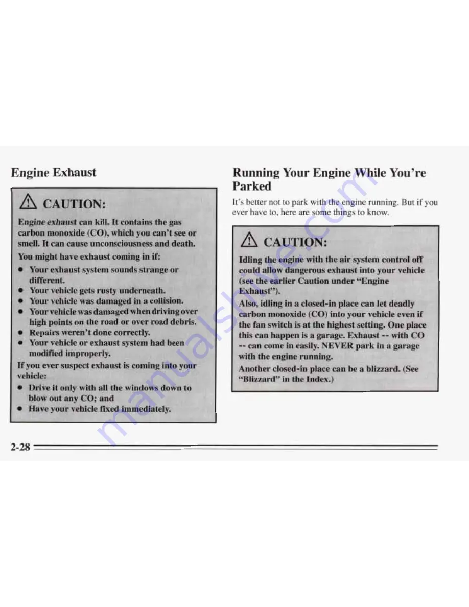 Pontiac 1995 Bonneville Owner'S Manual Download Page 77